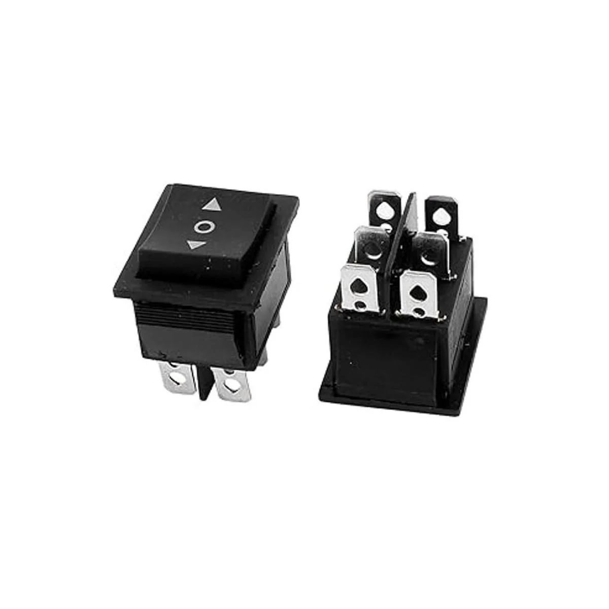 Uxcell 5 Pcs AC 16 A250 V 20 A125 V 6 pines DPDT 3_2