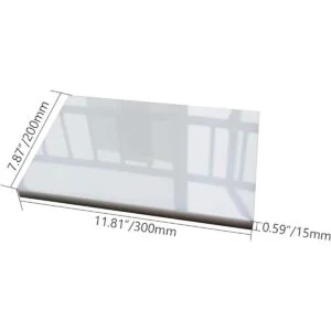 Utoolmart Almohadilla de piel para perforar perforaciones