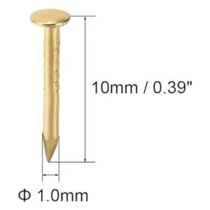 Uxcell Clavos pequeños de hierro para herramientas 0.039_3