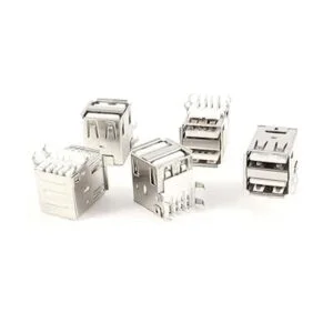 Uxcell doble puerto USB TypeA hembra Derecho ángulo 8Pin_2