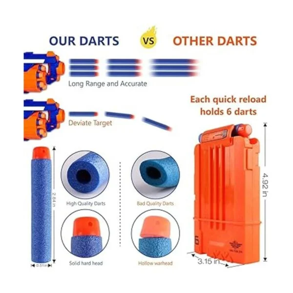 Uwantme Kit de chaleco táctico para s Nerf de la serie_4