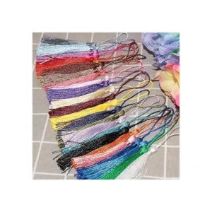 VAPKER 100 borlas suaves y sedosas hechas a mano de 5.1