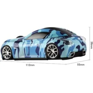 Usbkingdom Ratón inalámbrico de 24 GHz con forma de coche_4