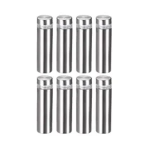 Uxcell Soporte de pared de cristal para pared de acero_1