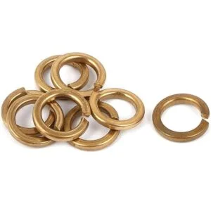 Uxcell M8 Cobre Split bloqueo Sellado Anillo Primavera_1