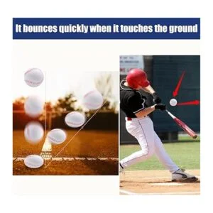Urspasol Pelotas de béisbol de espuma suave 9 pulgadas_3