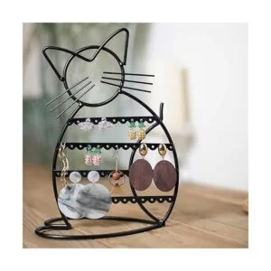 Urban Deco Organizador de joyas soporte en forma de gato_2