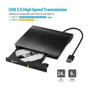 Unidad de DVD externa USB 3.0 portátil CDDVD_2