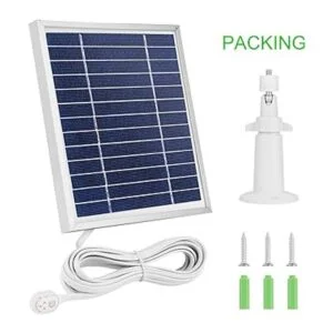 Uogw Panel solar de carga para Arlo Pro 3 Arlo Ultra