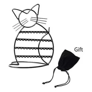 Urban Deco Organizador de joyas soporte en forma de gato_6