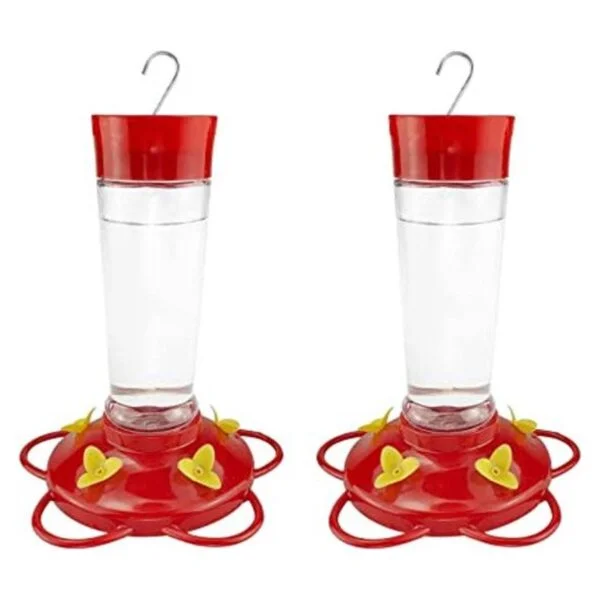 Urban Deco Comedero de colibríes de vidrio para colgar al_1