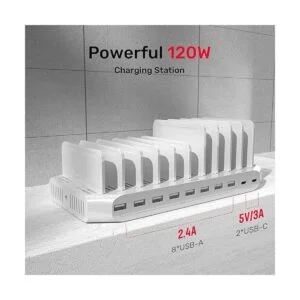 Unitek Cargador tipo estación de carga de 10 puertos USB_3