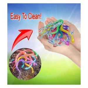 UpBrands 96 juguetes elásticos de serpientes de 6 pulgadas_4