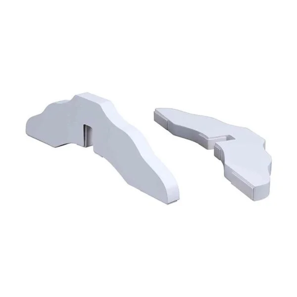 Unipaws Pies de apoyo para puerta de madera para