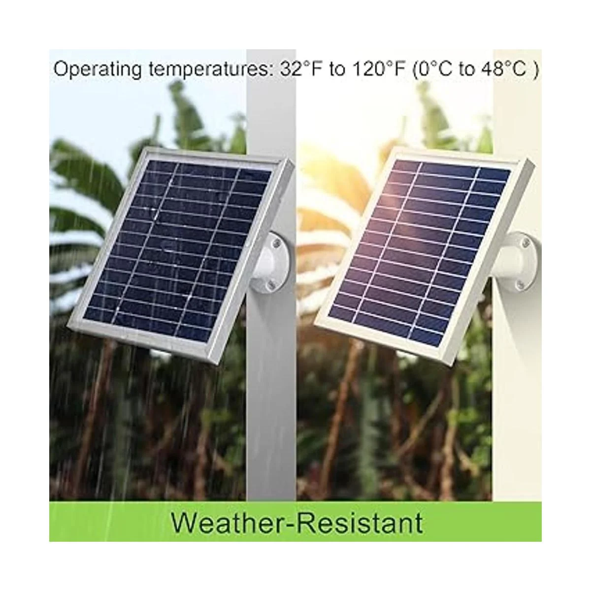 Uogw Panel solar de carga para Arlo Pro 3 Arlo Ultra