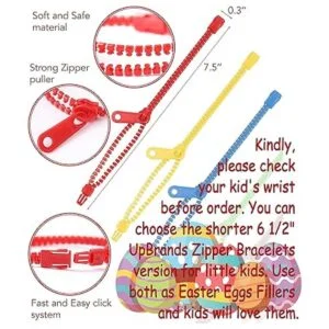 UpBrands 48 premios para pulseras con cremallera de 7_2
