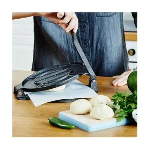 Uno Casa Prensa de tortillas de hierro fundido de 8_6
