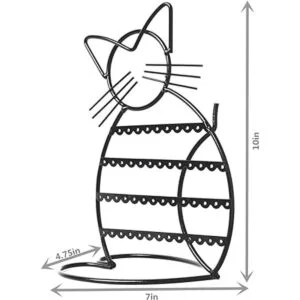 Urban Deco Organizador de joyas soporte en forma de gato_5