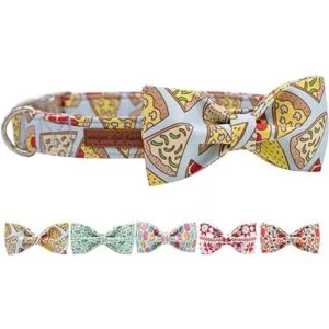 Unique Style Paws Collar de perro con lazo collar