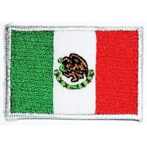Umama Patch Set de 3 Mini Bandera 1.2 X 1.7 Parche_3