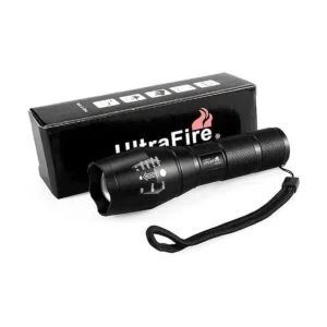 UltraFire Linterna iluminadora infrarroja ajustable de