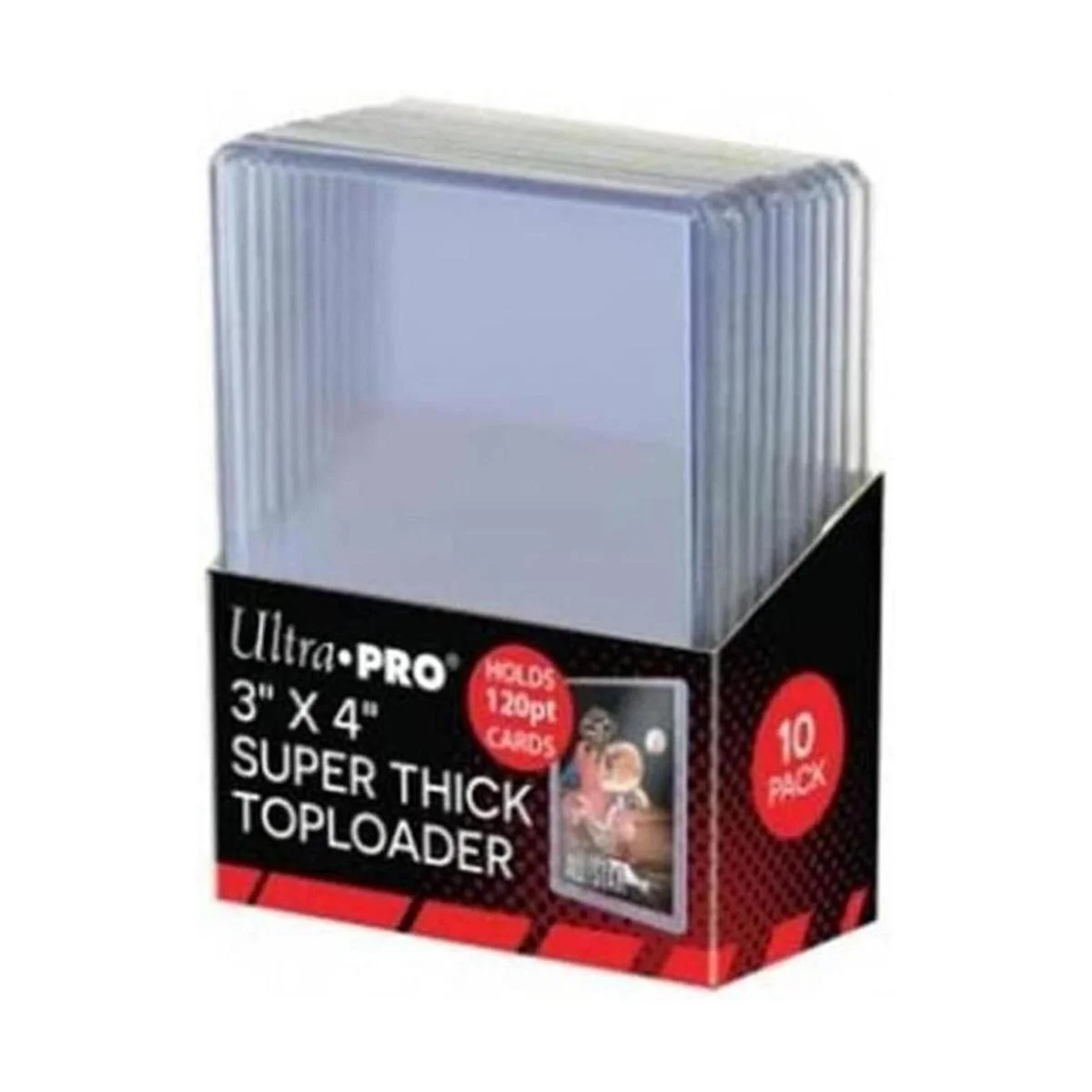 Ultra Pro Toploader Top Loader 3 x4 120pt. Capacidad_1