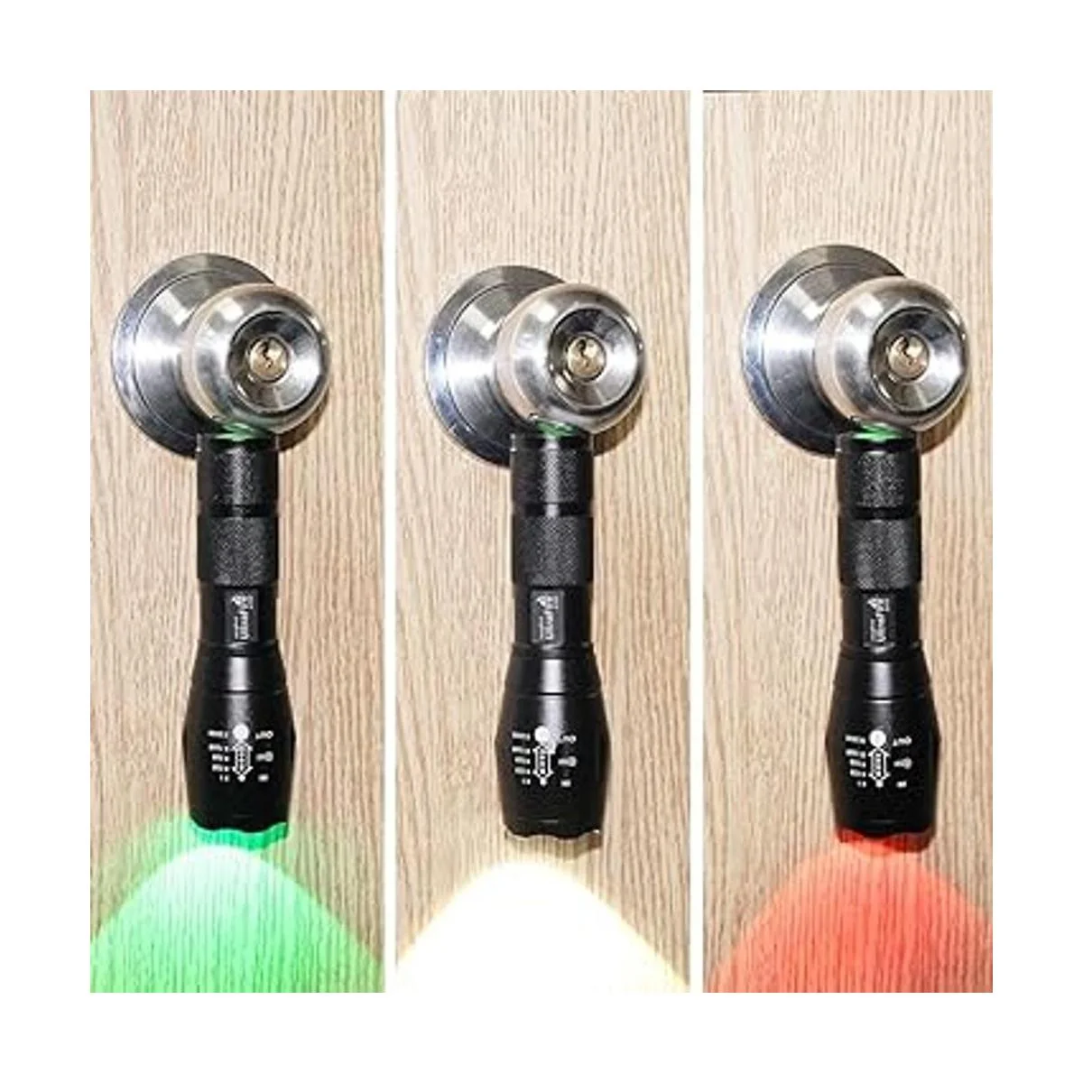 UltraFire Linterna táctica A100 900 lúmenes 5 modos LED