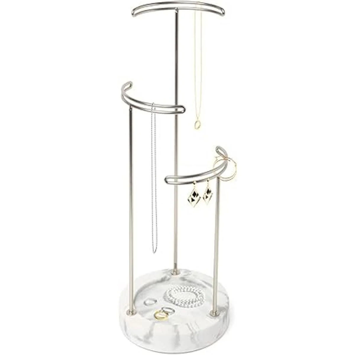 Umbra Tesora Soporte de joyería de 3 niveles para aretes_2