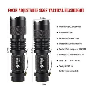 UltraFire SK68 Negro