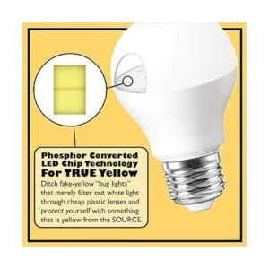 UnEdison Luz LED A19 para insectos Reemplaza 100 W