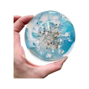 Unicone Art cristal triturado de geoda para arte con_6