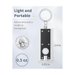 Uniclife Mini llavero de 12 lúmenes linterna portátil_4