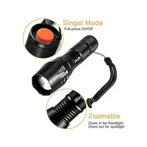 UltraFire Linterna iluminadora infrarroja ajustable de