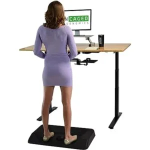 Uncaged Ergonomics Alfombrilla de pie activa no plana_2