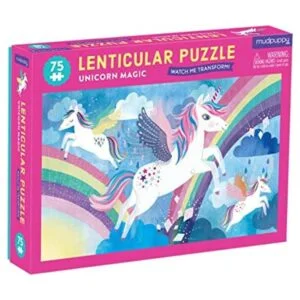 Unicorn Magic Puzzle lenticular 75 piezas_1