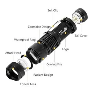 UltraFire SK68 Negro