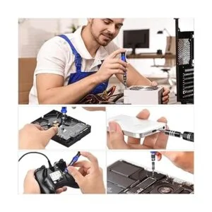 Unamela Juego de destornilladores de precisión kit de_4