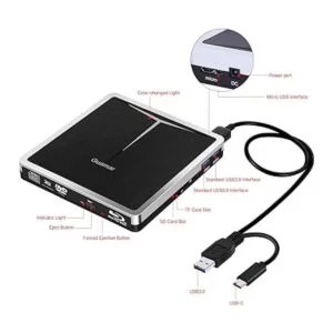 Unidad Blu Ray externa Guamar USB 3.0 tipo C Bluray_2