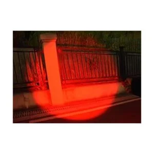 Un modo rojo linterna LED mini Zoomable escalable de alta