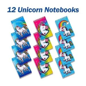 Unicqe Unicorn Stickers Party Favor 25 paquetes de