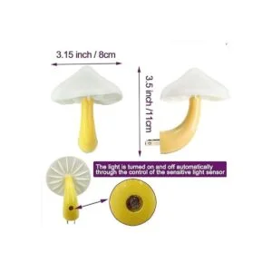 UTLK Lámpara de noche LED enchufable con sensor del_3