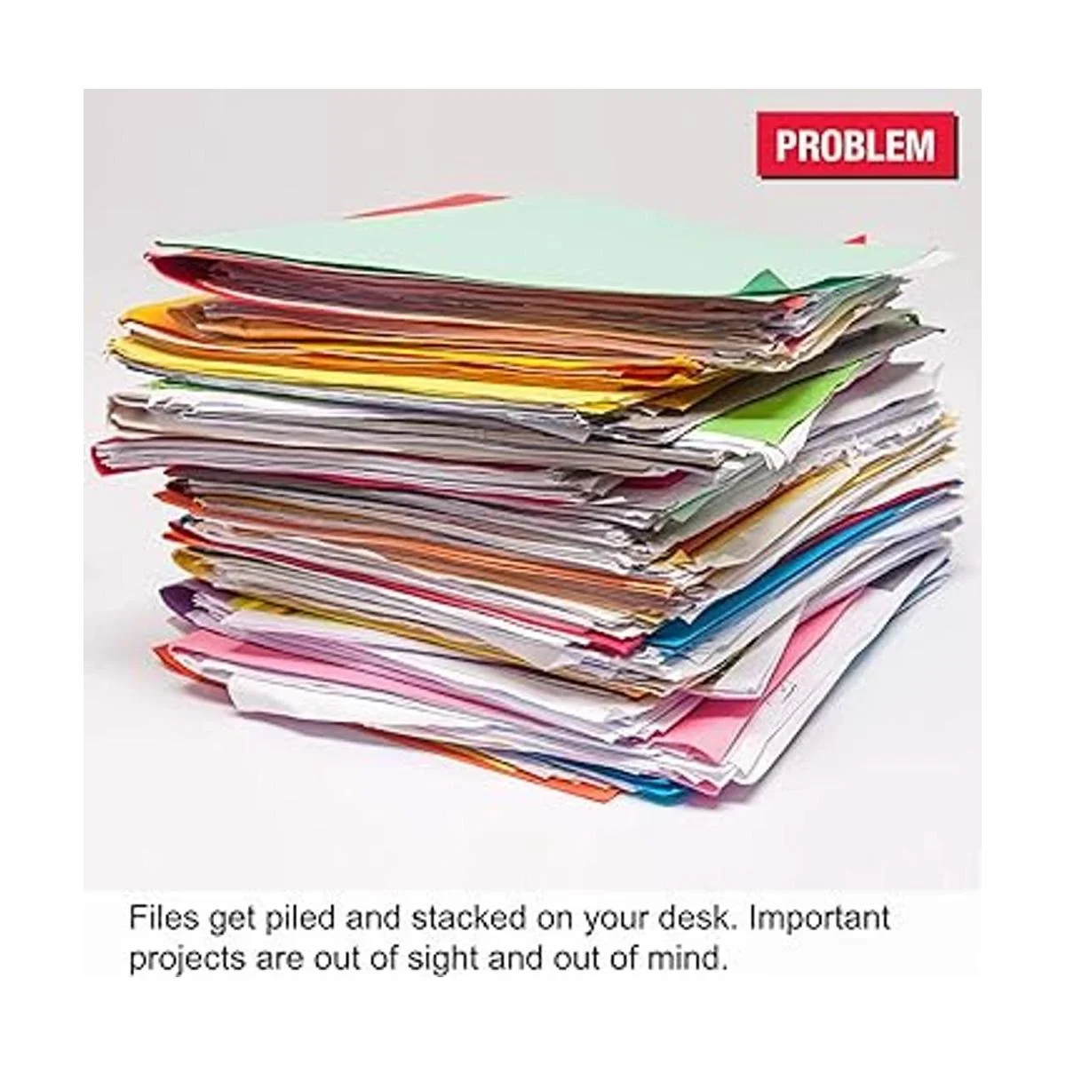 Ultimate Office Mesh Wall File Organizer 10 Tier Vertical_2