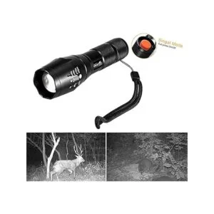 UltraFire Linterna iluminadora infrarroja ajustable de