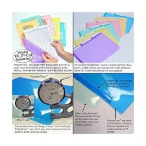 Ultimate Office Mesh Wall File Organizer 10 Tier Vertical_4