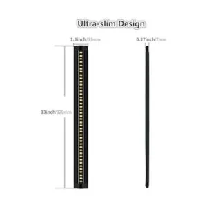 Ultra fino regulable LED bajo gabinete iluminación