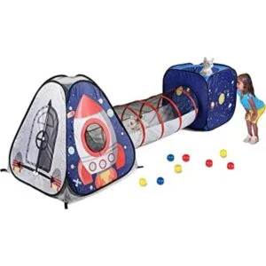 UTEX Carpa con túneles para niños niñas y bebés. Casa de_1