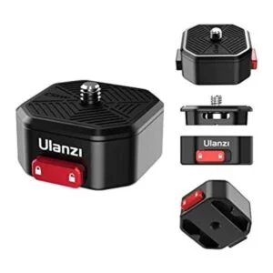 Ulanzi Claw Adaptador de montaje de cámara QR para trípode_1