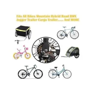 Uelfbaby Banderas de bicicleta mejoradas con poste 6 pies_4