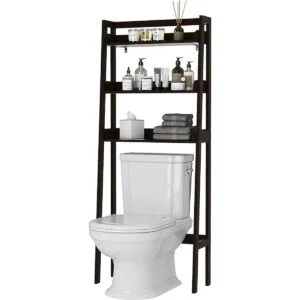 UTEX Organizador de baño de 3 estantes sobre el inodoro_1