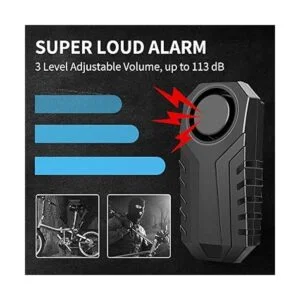 USUPERINK Juego de 2 alarmas inalámbricas para bicicleta_3